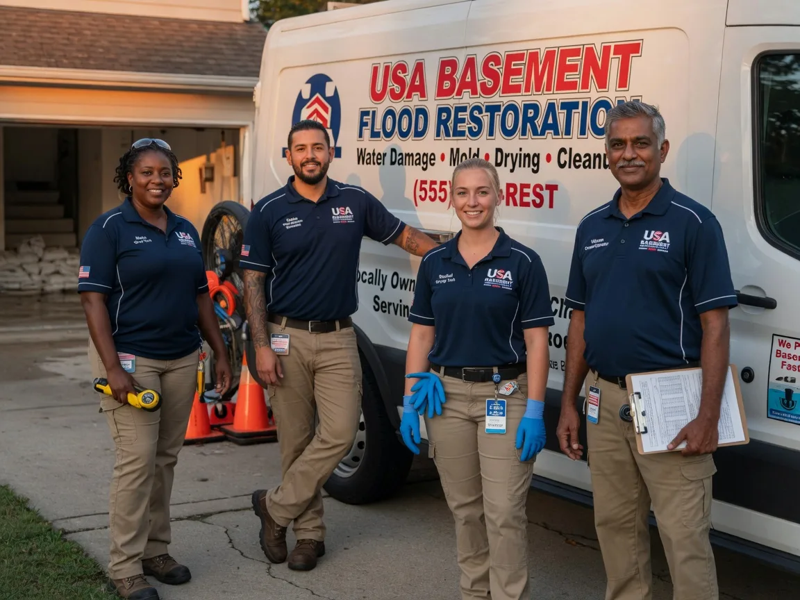 Basement Flood Cleanup company in Seville, OH